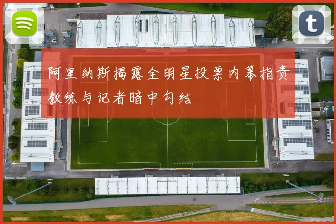 阿里纳斯揭露全明星投票内幕指责教练与记者暗中勾结