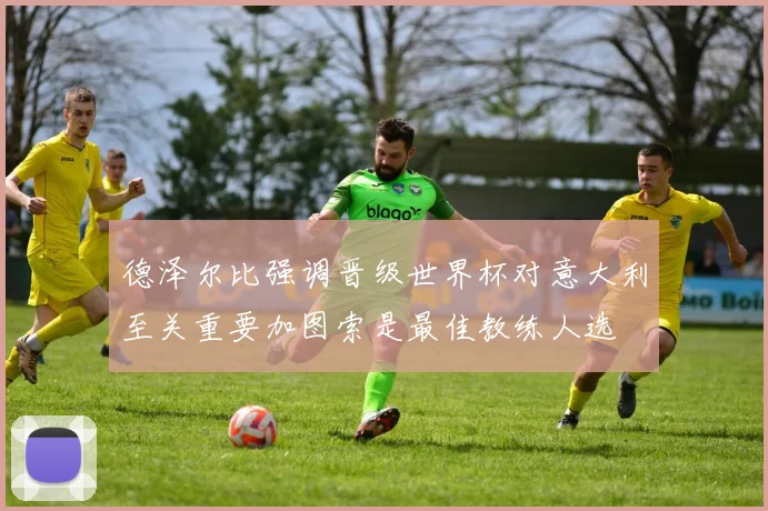 德泽尔比强调晋级世界杯对意大利至关重要加图索是最佳教练人选